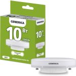 Светодиодная лампа GENERICA T80 таблетка 10Вт 230В 4000К GX53 LL-T80-10-230-40-GX53-G (артикул 25128021) – фото 1