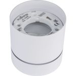 Накладной поворотный светильник truEnergy gx53 d82xh80мм ip20 белый/алюминий 21005 (артикул 24458709) – фото 1