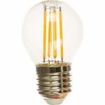 Светодиодная лампа IN HOME LED-ШАР-deco 7Вт 230В Е27 3000К 630Лм прозрачная 4690612016320 (артикул 15835210) – фото 1