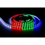 Светодиодная лента OGM 12В, 10Вт/м, smd5050+2835, 120д/м, ip20, подложка 10мм, 5м, rgbw. / LSE-272 (артикул 24614175) – фото 1