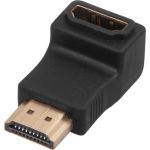 Угловой переходник штекер REXANT HDMI - HDMI гнездо 17-6805 (артикул 22221639) – фото 1