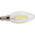 Светодиодная филаментная лампа Osram LSCLB60 5W/865 230V FILCL E14 10x1 4058075687974 (артикул 22521699) – фото 1