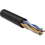 IEK ITK Витая пара U/UTP кат.5E 4х2х24AWG LDPE черный 305м LC3-C5E04-139 (артикул 19640430) – фото 1