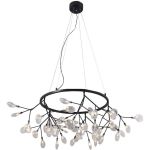 Crystal Lux Подвесная светодиодная люстра Evita SP45 D BLack/Transparent (артикул 18276667) – фото 1