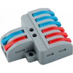 Универсальная клемма General Lighting Systems GTER7-26 монтажная, разветвительная 2x6 проводов 800496 (артикул 21532954) – фото 1