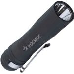 Ручной фонарь КОСМОС 0,5Вт LED/1xAA/ABS-пластик c каучуковым напылением/зажим для крепления, KOC120B (артикул 23398995) – фото 1