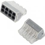 Строительно-монтажная клемма General Lighting Systems GTER6-08 СМК 8-проводная 0.75-2.5 мм2 800491 (артикул 21532942) – фото 1