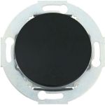 Выключатель-кнопка LK Studio схема 1T, 16 A, 250 B, черный, LK Vintage 880508-1 (артикул 21732298) – фото 1
