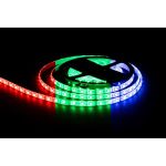 Светодиодная лента OGM 12В, 14,4Вт/м, smd5050, 60д/м, ip65, подложка 10мм, 5м, rgb. / LSE-276 (артикул 24614187) – фото 1