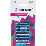 Алкалиновые элементы питания КОСМОС LR03 12 шт. на блистере, KOCLR03BL12 (артикул 23916519) – фото 1