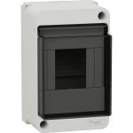 Навесной бокс Schneider Electric Easy9 XS с прозрачной дверцей, 4 модуля SE EZ9EAB104 (артикул 19934164) – фото 1
