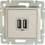 Двойная USB pозетка Legrand, VLN слоновая кость 774170 694372 (артикул 16015206) – фото 1
