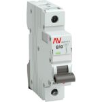 Автоматический выключатель EKF AVERES AV-10, 1P, 10A, 10kA SQ mcb10-1-10B-av (артикул 16209008) – фото 1