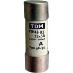 Плавкая вставка TDM ПВЦ-В2 22х58 50А SQ0729-0033 (артикул 16137381) – фото 1