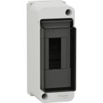 Навесной бокс Schneider Electric Easy9 XS с прозрачной дверцей, 2 модуля SE EZ9EAB102 (артикул 19932154) – фото 1