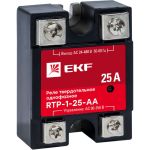 Твердотельное реле EKF однофазное RTP-25-AA PROxima rtp-1-25-aa (артикул 16487066) – фото 1