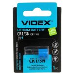Литиевый элемент питания Videx CR1/3N 1BL 3.0V VID-CR1/3N (артикул 16795603) – фото 1