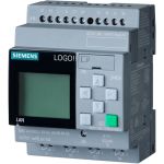 Логический модуль с дисплеем Siemens LOGO! 24RCE, питание 24 В реле, 8 DI4 DQ 6ED10521HB080BA1 6ED1052-1HB08-0BA1 (артикул 18838716) – фото 1