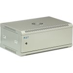 Серверный настенный шкаф W&T 4U 600х450 19 дюймов серый M046045GWTWOF (артикул 19636398) – фото 1