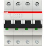 Автоматический выключатель ABB S204, C10, 4-полюсной 22CDS254001R0104 (артикул 16893871) – фото 1
