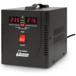 Стабилизатор напряжения Powerman 1ф 2 кВА AVS 2000 D Black 6028664 (артикул 15228627) – фото 1