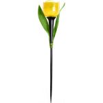 Садовый светильник Uniel на солнечной батарее "Желтый тюльпан" USL-C-452/PT305 YELLOW TULIP UL-00004277 (артикул 21754180) – фото 1