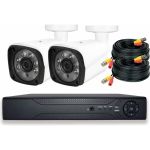 Комплект видеонаблюдения PS-link AHD 2Мп KIT-C202HD 2 камеры для улицы 2997 (артикул 22256511) – фото 1