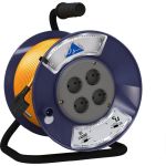 Удлинитель Партнер-Электро PowerLine 4 гн. с/з ПВС 3х1,5 16A 20м UK106C-420DB (артикул 15908729) – фото 1