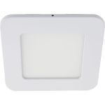 Квадратный встраиваемый даунлайт с драйвером Ecola LED downlight 6W 220V 4200K 120x120x20 DSRV60ELC (артикул 16949575) – фото 1