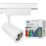 Светодиодный трековый светильник-прожектор Uniel ULB-T52-24W/4000K/H WHITE UL-00007495 (артикул 21752104) – фото 1