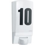 Уличный светильник с датчиком движения Steinel L 1 IP54 white policarbonat matt E27 1х60 Вт 650513 (артикул 16045329) – фото 1