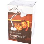 Настольная лампа Лючия 465 Юниор 40W E27 белая 4606400609582 (артикул 15454621) – фото 1