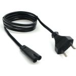Кабель питания Cablexpert аудио/видео, 1м, CEE 7/16 - C7, 2-pin, 2х0,5, черный, пакет PC-184/2-1М (артикул 19969582) – фото 1