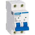 Автоматический выключатель CHINT NXB-63, 2P, 10A, 6кА, характеристика C 814091 (артикул 17520120) – фото 1