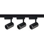 Светодиодный трековый однофазный светильник Volpe 8W/4200К/K BLACK SET31 комплект ULB-Q291 UL-00006778 (артикул 19563462) – фото 1
