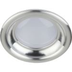 Светодиодный светильник ЭРА KL LED 17-7 SL круглый тарелка 7W 4000K, серебро Б0030405 (артикул 15981168) – фото 1