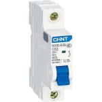 Автоматический выключатель CHINT NXB-63S 1P 63А 4.5kA характеристика C R 296716 (артикул 17925763) – фото 1