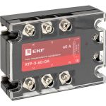 Твердотельное трехфазное реле EKF RTP-60-DA PROxima rtp-3-60-da (артикул 23091813) – фото 1