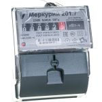 Счетчик Инкотекс Меркурий 201.7 1ф 5-60А 1 класс точности, 32680 331902 (артикул 15826185) – фото 1