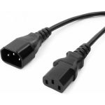 Кабель питания Cablexpert системный блок-монитор 3.0м, C13-C14, 6А, черный, с PC-189-10 (артикул 19561704) – фото 1