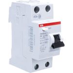 Выключатель дифференциального тока ABB 2 модуля FH202 AC-25/0,1 2CSF202006R2250 (артикул 16024101) – фото 1