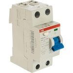 Выключатель дифференциального тока ABB, УЗО, 2п, 40А, 30мА, F202, АС 2CSF202001R1400 (артикул 16098287) – фото 1