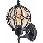 Садово-парковый светильник FERON 60W 230V E27 IP44 черный, PL3701 6340 (артикул 16388695) – фото 1