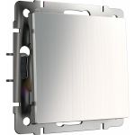 Одноклавишный выключатель WERKEL W1110002 глянцевый никель a051082 (артикул 23164347) – фото 1