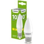 Светодиодная лампа GENERICA C35 свеча 10Вт 230В 3000К E27 LL-C35-10-230-30-E27-G (артикул 25127907) – фото 1