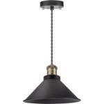 Светильник Navigator NIL-WF02-008-E27 60Вт, 1,5м, металл, черный/бронза 61536 (артикул 16288767) – фото 1