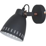 Настенный светильник Camelion WML-428-1 С02 чёрный, New York, 1хE27, 40Вт, 230В, металл 13057 (артикул 15747674) – фото 1