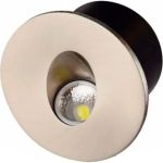 Встраиваемый светодиодный светильник HOROZ ELECTRIC 079-002-0003 3W, матовый хром, 185-264V, YAKUT HRZ33002993 (артикул 23403303) – фото 1