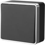 Одноклавишный выключатель Werkel Gallant черный/хром W5010035 a050968 (артикул 15958317) – фото 1