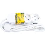 Удлинитель IEK У03 3 места 2P+PE/3м 3х1,5мм2 16А/250В UNO WYP53-16-03-03-Z (артикул 16523857) – фото 1